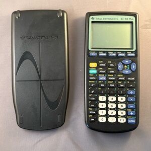 Texas Instruments Graphing Calculator TI-83 Plus w/ Manual -‎ Works Great